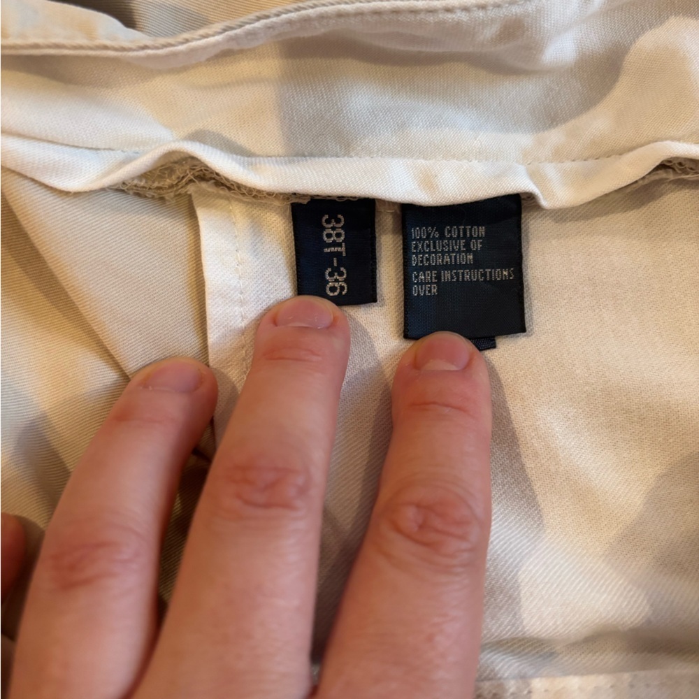 Polo Ralph Lauren Salinger Straight Fit Chino Pant Tan Size 38T/36 Cotton - Picture 14 of 15